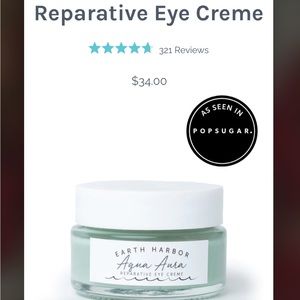Earth Harbor Aqua aura reparative eye creme
